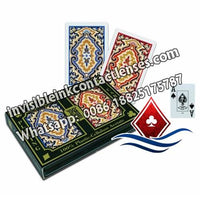 jumbo index kem paisley uv ink marked cards