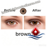 Infrared Contact Lenses for Marked Cards
