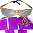 Perspective Infrared Sunglasses for Invisible Ink Marked Cards
