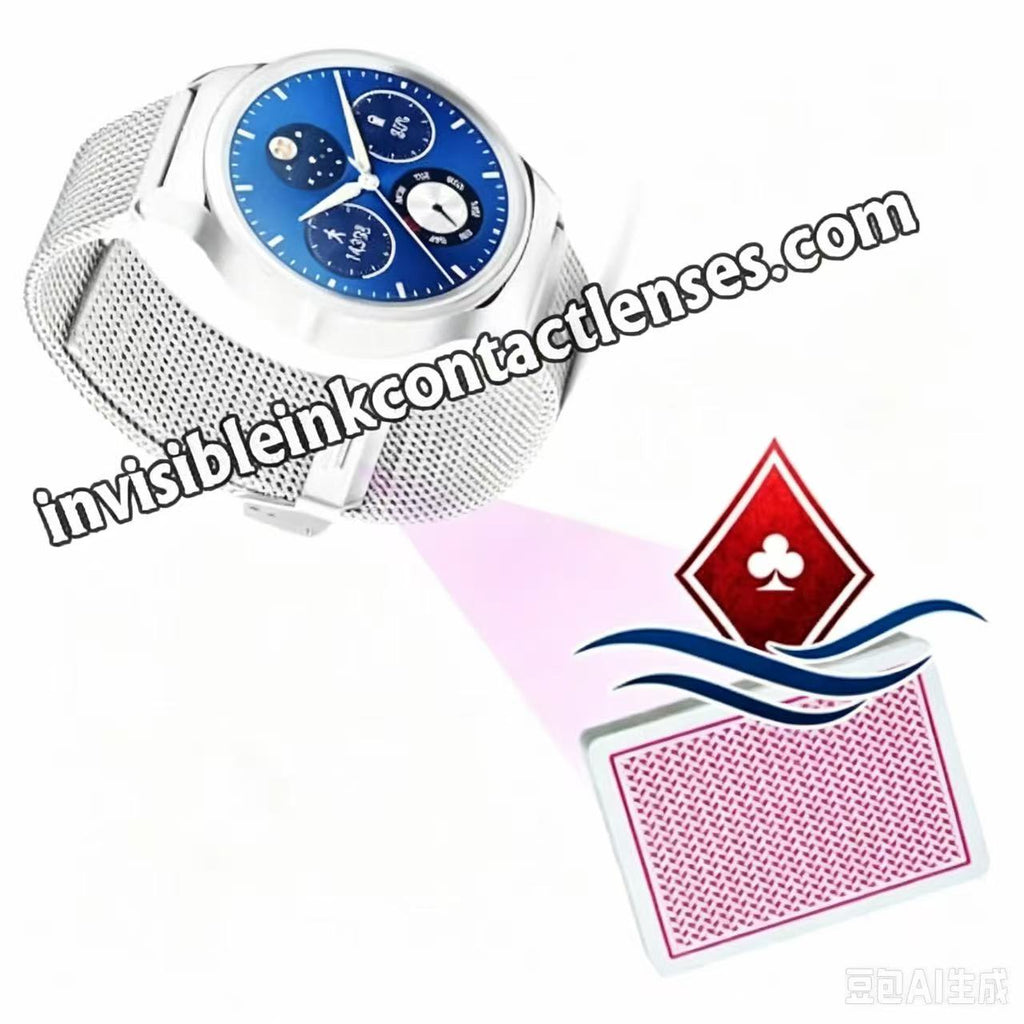 Nuevo reloj de pulsera con cámara para jugar a las cartas