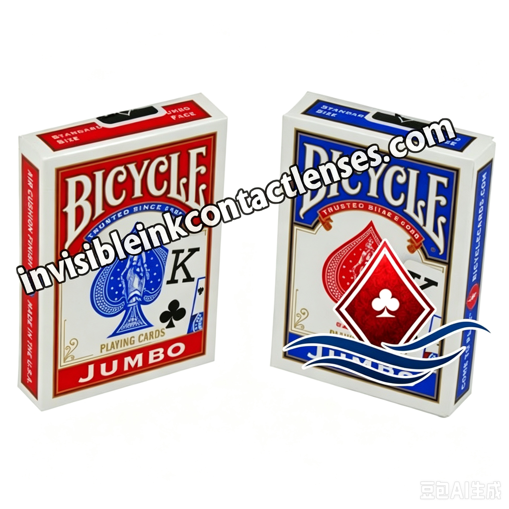 Bicycle Jumbo Invisible Marked Playing Cards