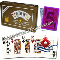 Modiano Golden Trophy Luminous Marked Cards