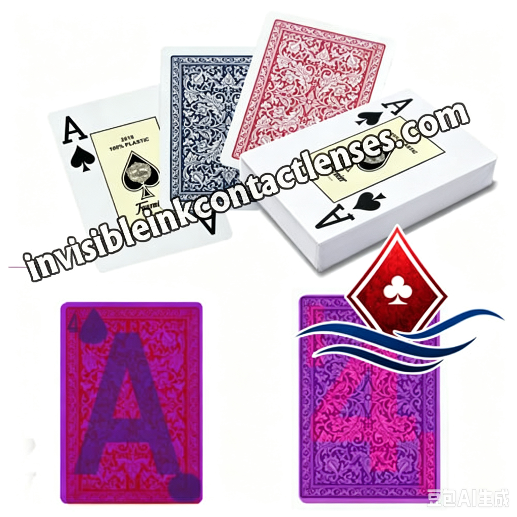 Tarjetas marcadas con tinta invisible Fournier 2818