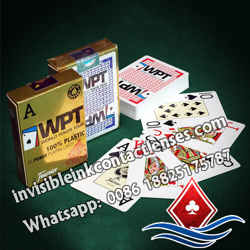 fournier wpt marked cards poker 